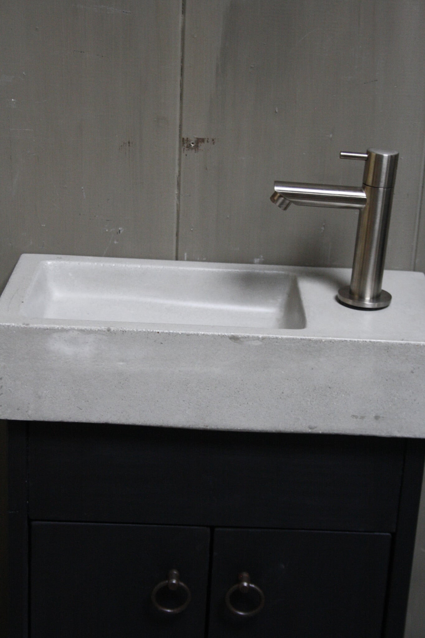 Rene Houtman Landelijk toiletmeubel set - Dark - L. Grey