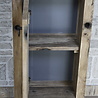 Rene Houtman Toiletmeubel landelijk oud eikenhout geschaafd - 1 deur - 90 cm Rene Houtman Toiletmeubel landelijk oud eikenhout geschaafd - 1 deur - 90 cm