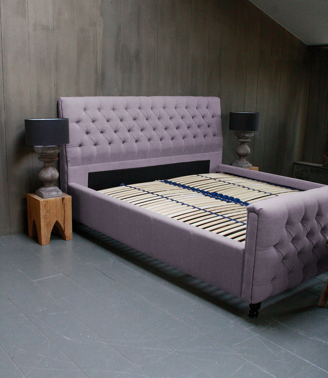 Rene Houtman Darlton Ledikant Capiton Stof Paars