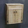Rene Houtman Landelijk Oud eikenhouten Wagondelen Toiletmeubel Zwevend Geschaafd Rene Houtman Landelijk Oud eikenhouten Wagondelen Toiletmeubel Zwevend Geschaafd