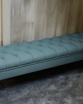 Rene Houtman Bedbankje Gecapitonneerd Sky 160 cm