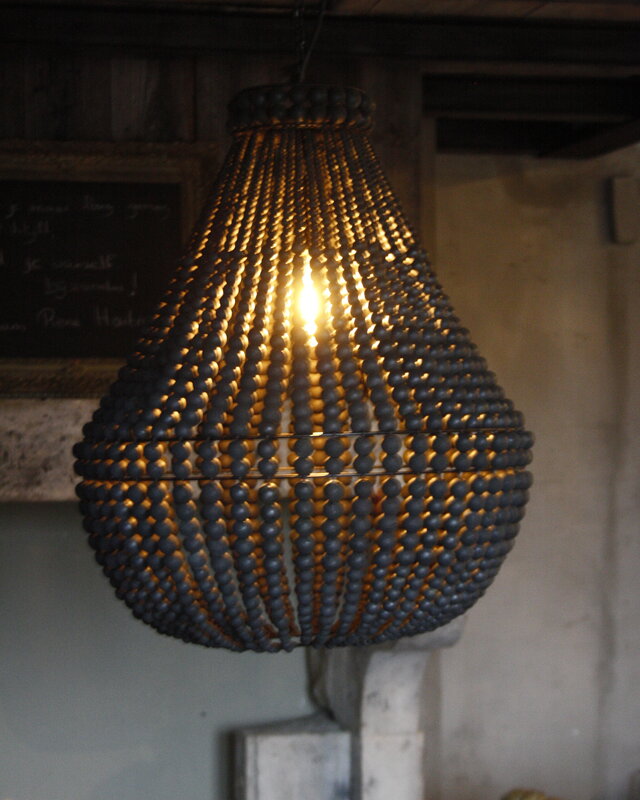 Rene Houtman Hanneke Kralen Hanglamp | Zwart | H65 cm