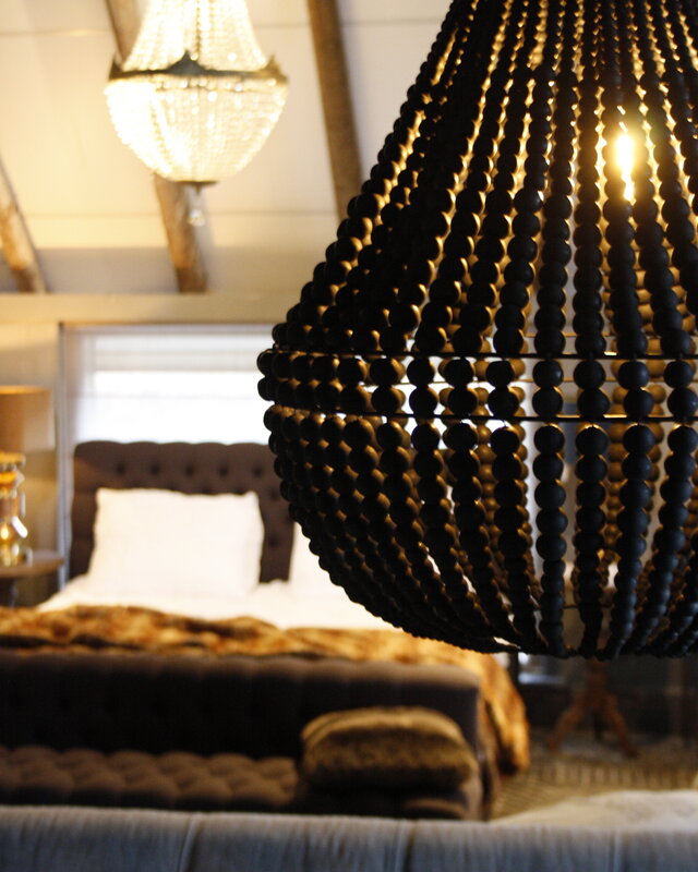 Rene Houtman Hanneke Kralen Hanglamp | Zwart | H65 cm