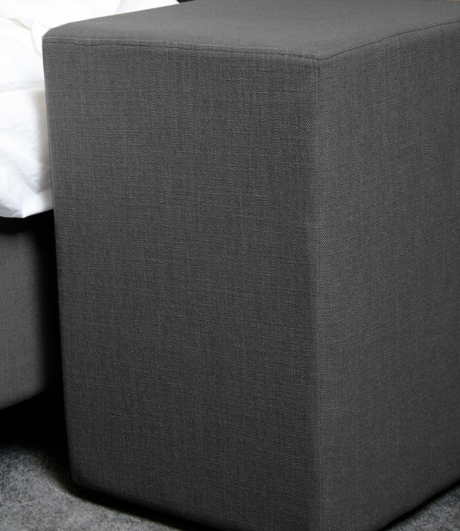 Rene Houtman Hocker Kubus Stof 42x42x60 - Grey