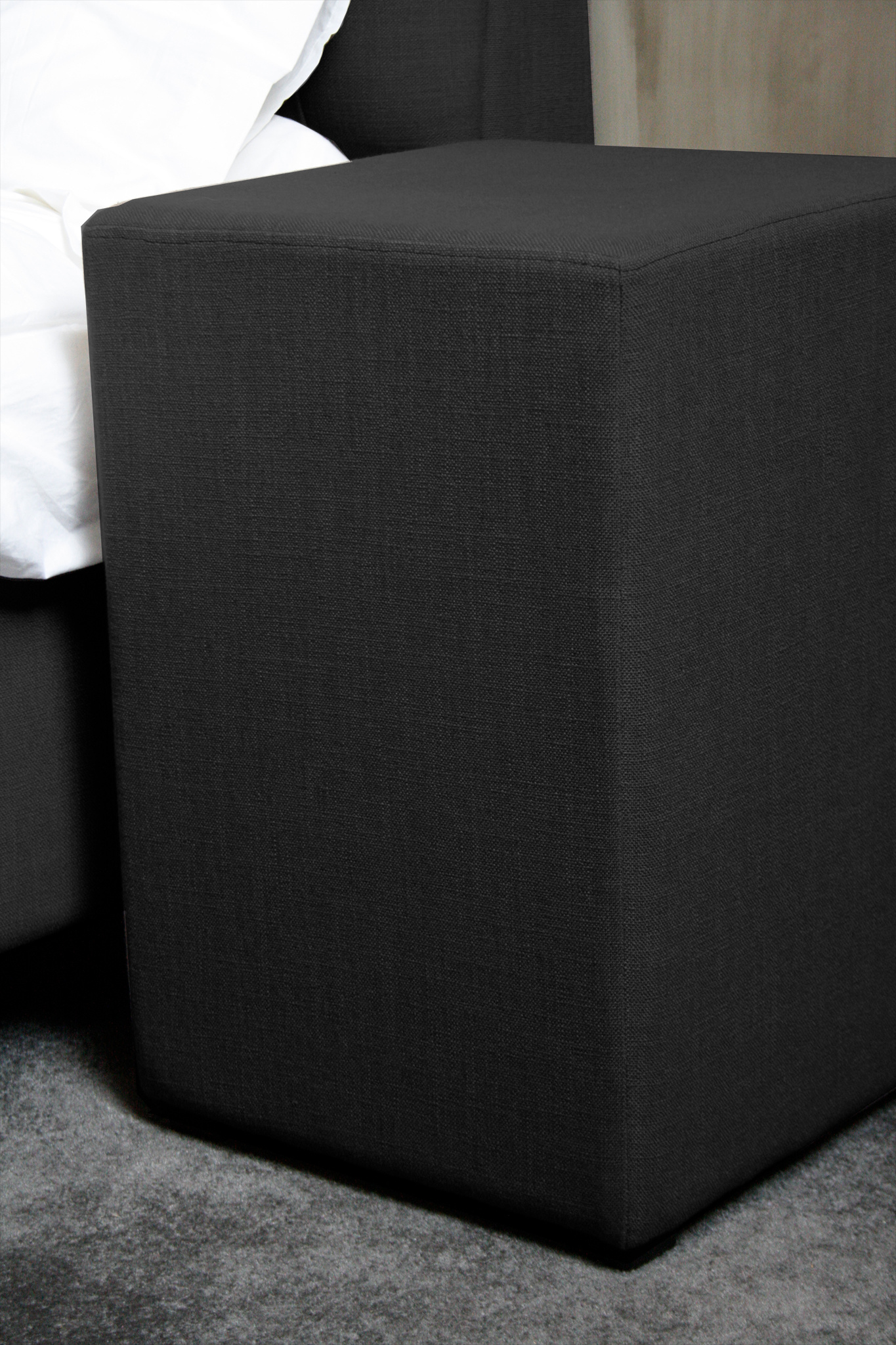 Rene Houtman Hocker Kubus Stof 42x42x60 - Graphite