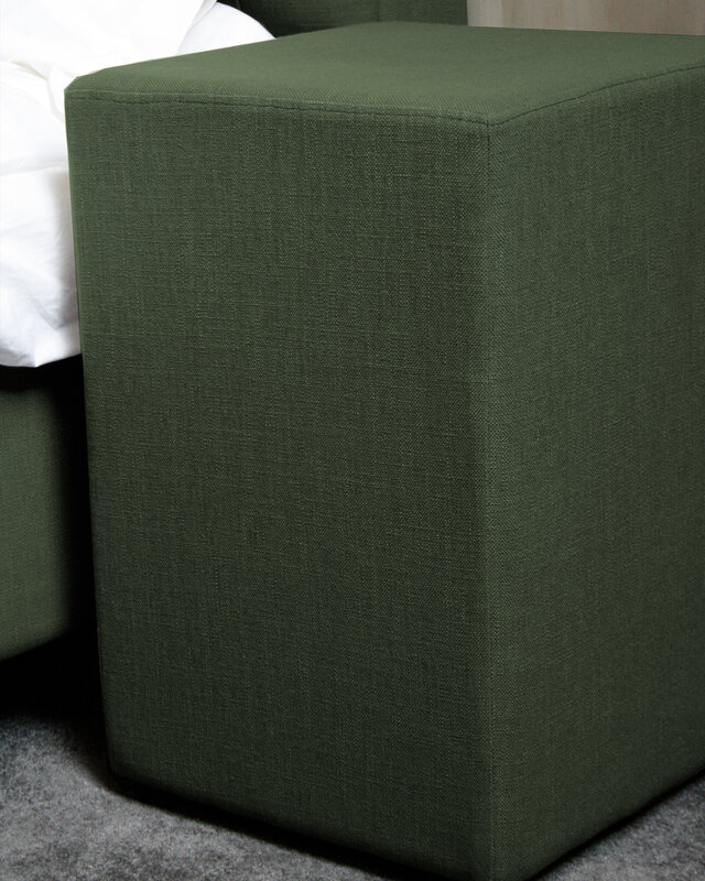 Rene Houtman Hocker Kubus Stof 42x42x60 - Turtle