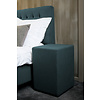 Hocker Kubus Stof 42x42x60 - Sky