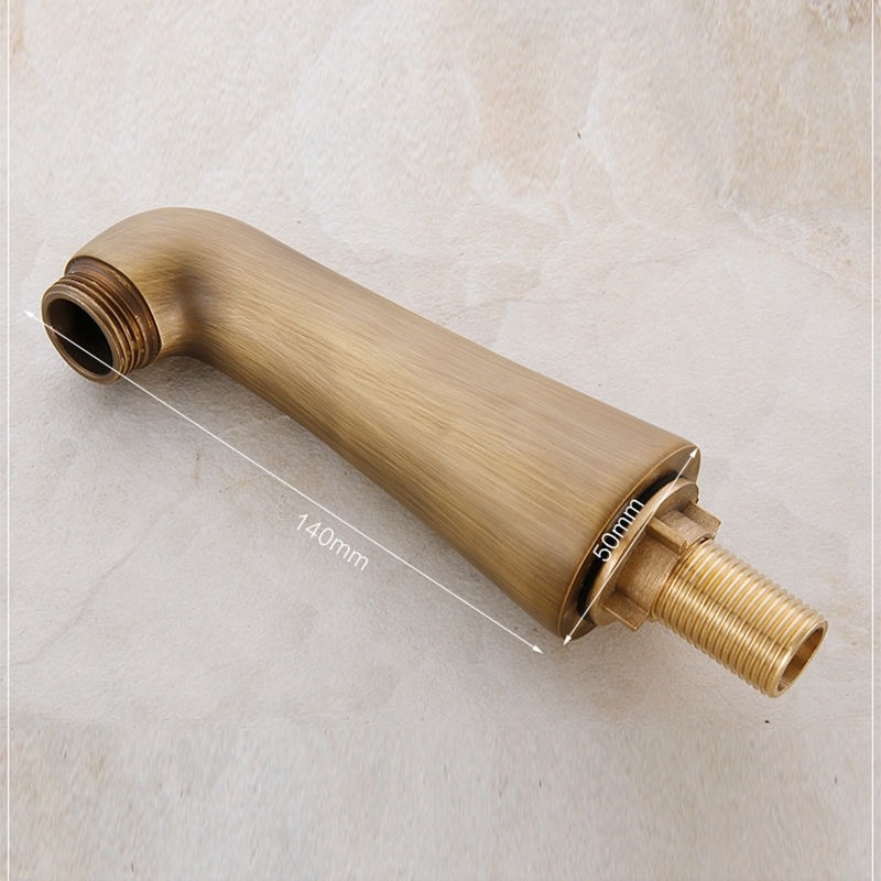 Rene Houtman Merti Klassieke Bronzen Badkraan + Handdouche