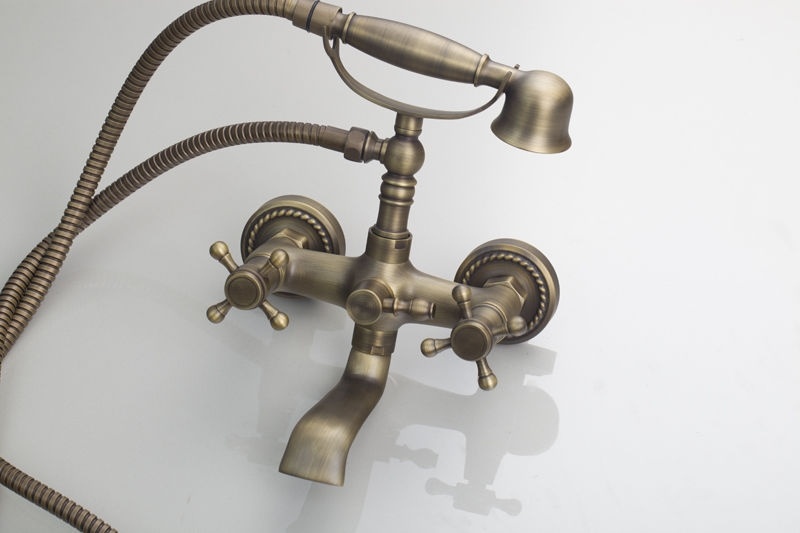 Rene Houtman Mart Nostalgisch Bronzen Badkraan Muurbevestiging