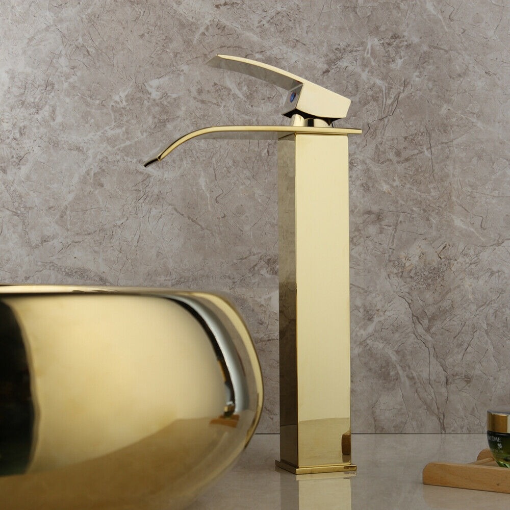 Rene Houtman Moderni Watervalkraan Goud 32 cm