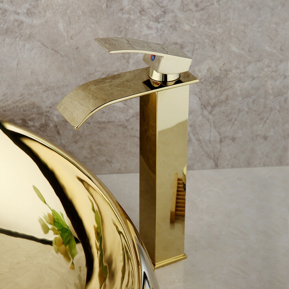 Rene Houtman Moderni Watervalkraan Goud 32 cm