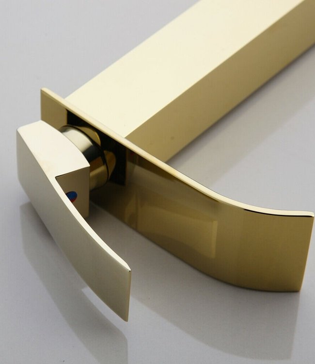 Rene Houtman Moderni Watervalkraan Goud 32 cm