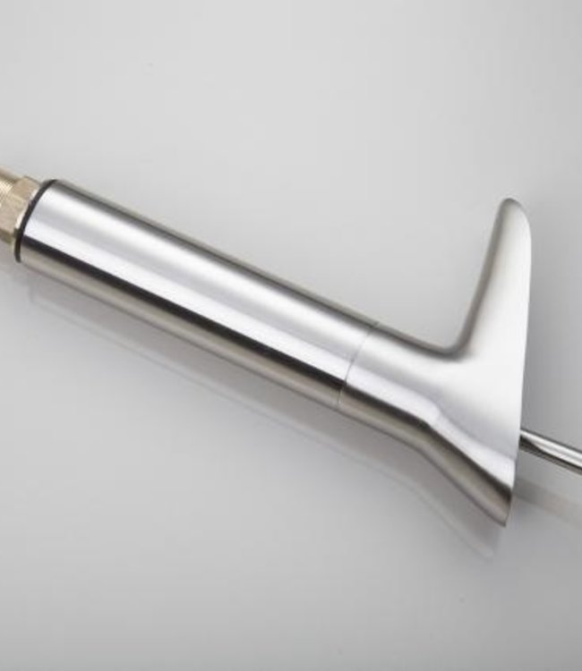 Rene Houtman David Watervalkraan Geborsteld Nikkel Toilet