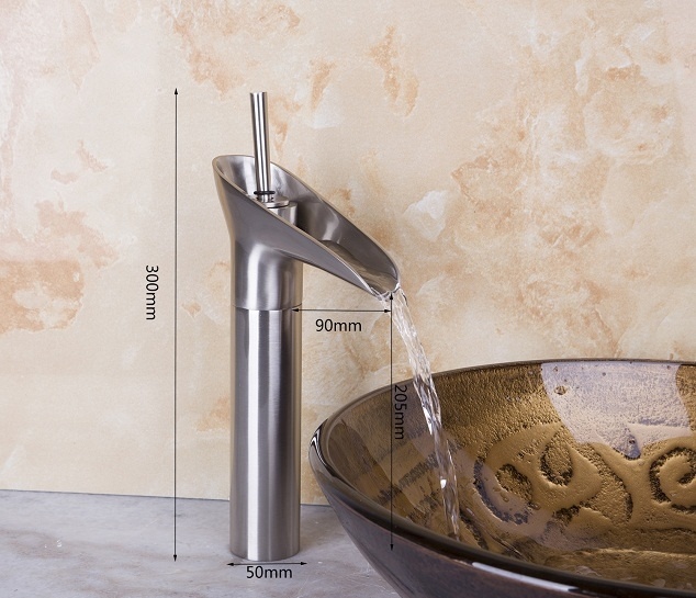 Rene Houtman David Watervalkraan Geborsteld Nikkel Toilet