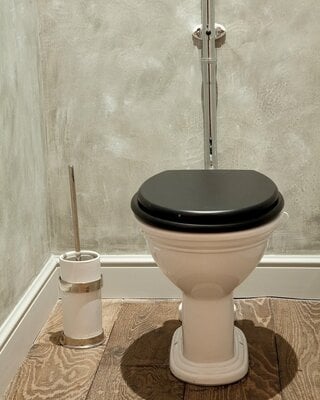 Dauby STUK TOILETBORSTELHOUDER “WHITE POT”