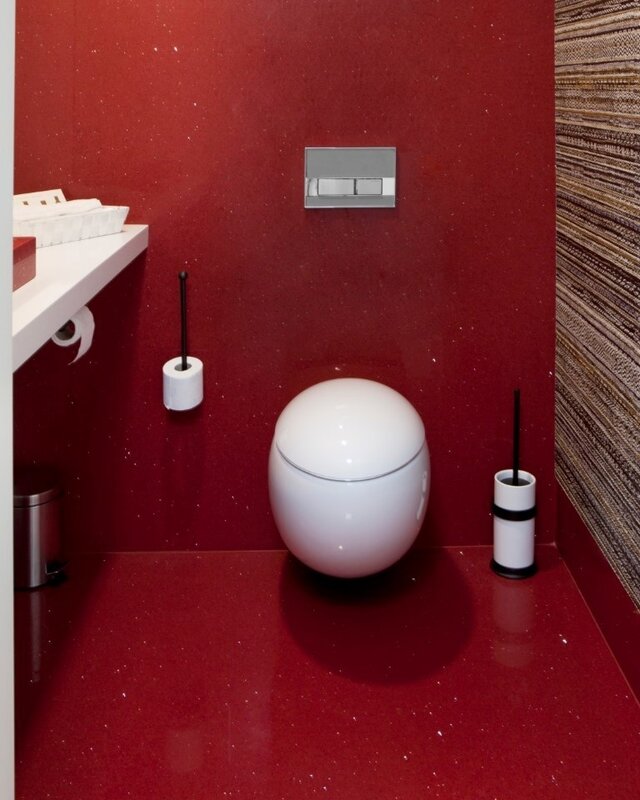 Dauby STUK TOILETBORSTELHOUDER “WHITE POT” VEROUDERD IJZER – ZWART (VO)