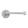 STUK HOUDER ENKEL MAT WIT BRONS (WBS) 150mm “Rechts/Right”