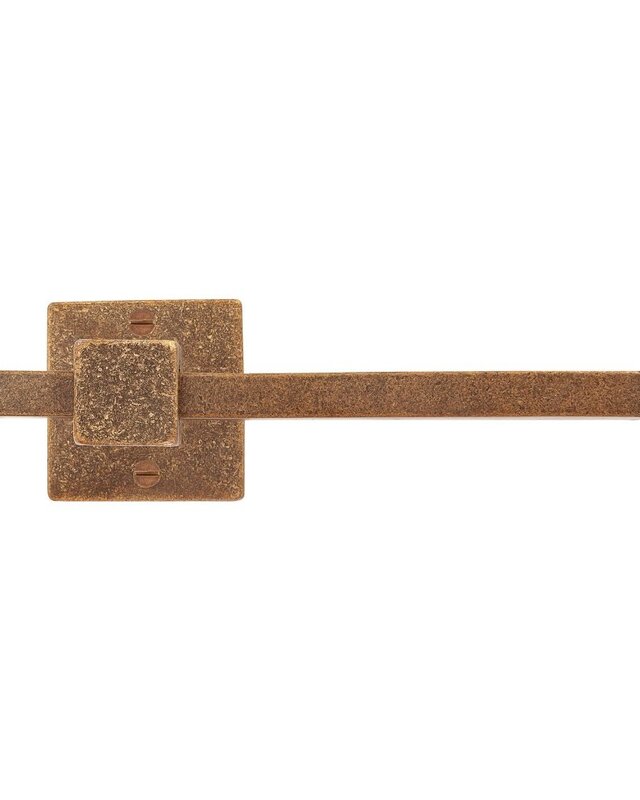 Dauby STUK HOUDER ENKEL Q RUW BRONS (RB) 170mm RECHTS/RIGHT