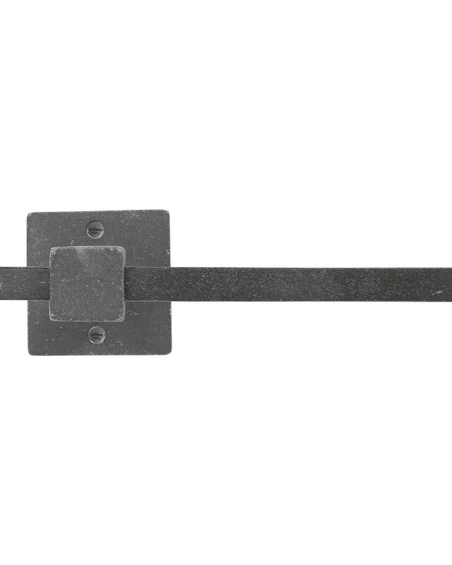 Dauby STUK HOUDER ENKEL Q RUW METAAL (RM) 170mm RECHTS/RIGHT