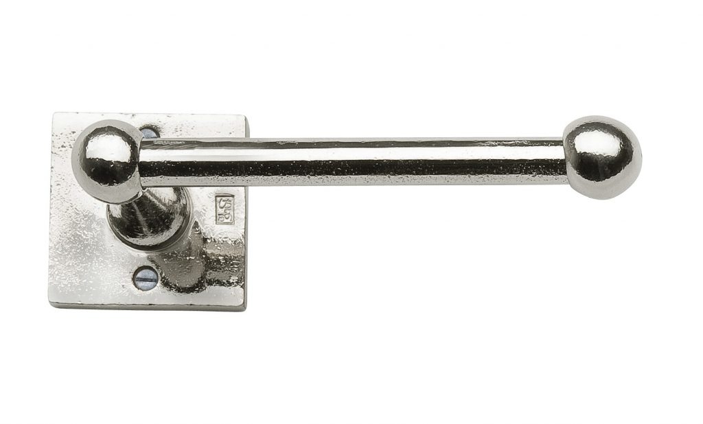 Dauby STUK HOUDER ENKEL SQUARE WIT BRONS (WB) 150mm “Rechts/Right”