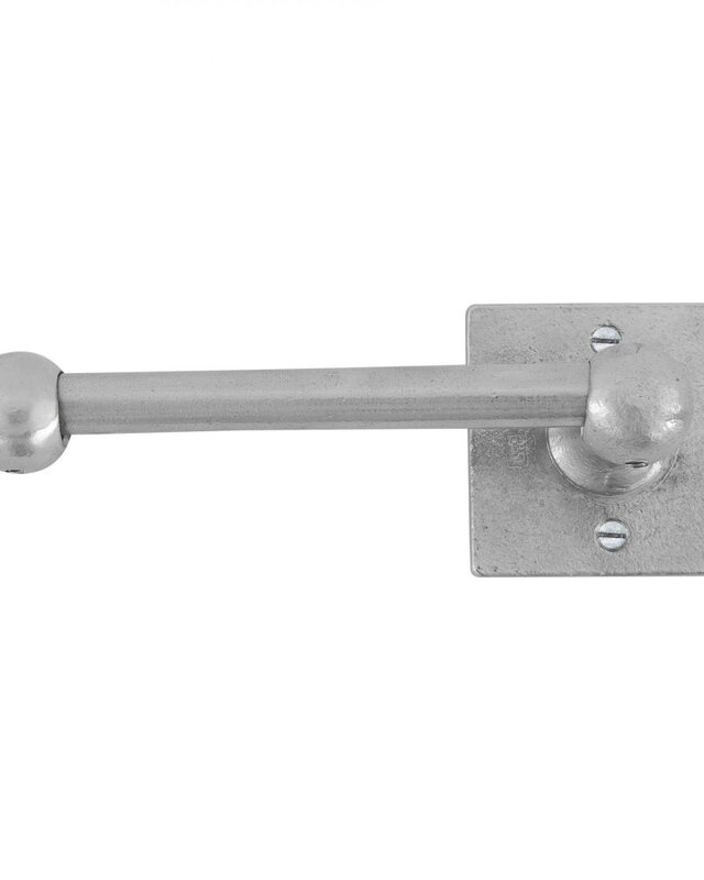 Dauby STUK HOUDER ENKEL SQUARE MAT WIT BRONS (WBS) 150mm “Links/Left”