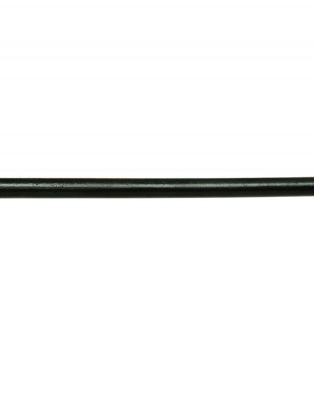 Dauby STUK HOUDER ENKEL VEROUDERD IJZER – ZWART (VO) 350mm ‘Links/Left”