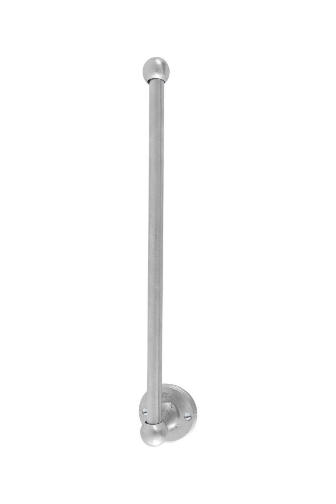 Dauby STUK HOUDER ENKEL MAT WIT BRONS (WBS) 350mm ‘Links/Left”