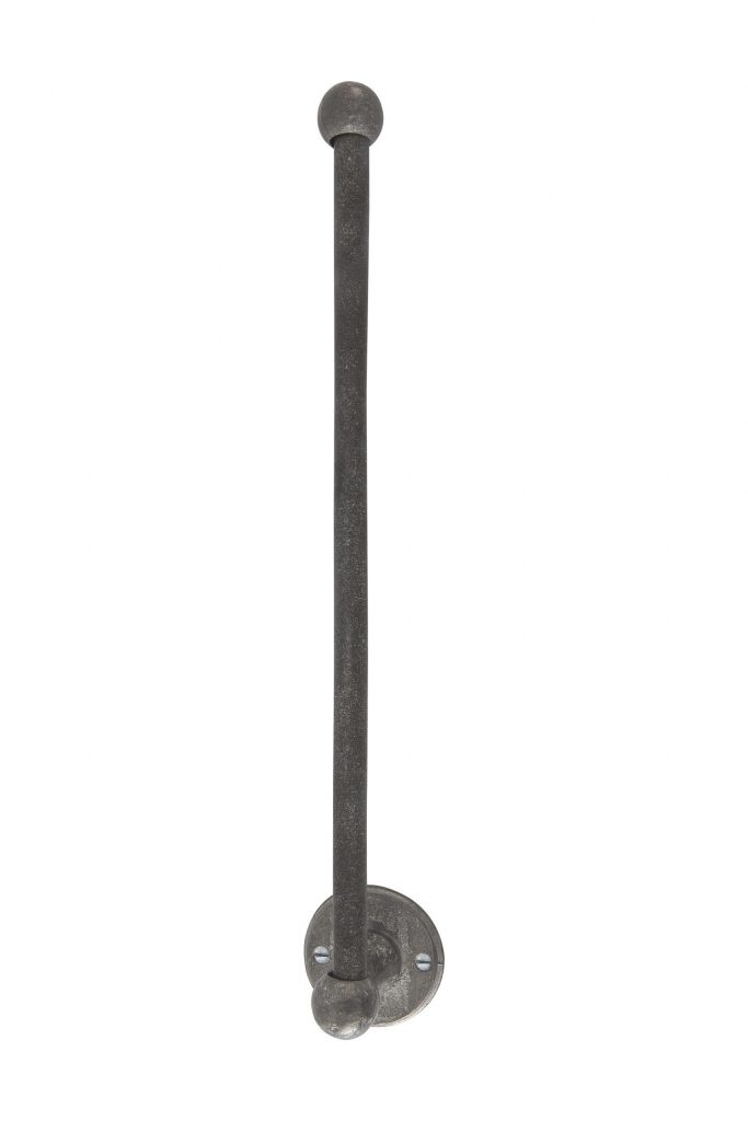 Dauby STUK HOUDER ENKEL RUW METAAL (RM) 350mm ‘Links/Left”