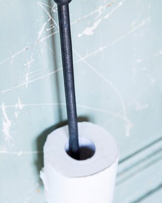 Dauby Reserverolhouder Enkel Ruw Metaal