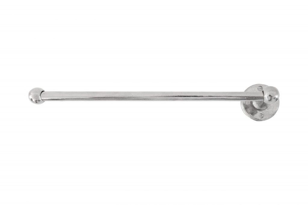 Dauby STUK HOUDER ENKEL WIT BRONS (WB) 350mm ‘Links/Left”