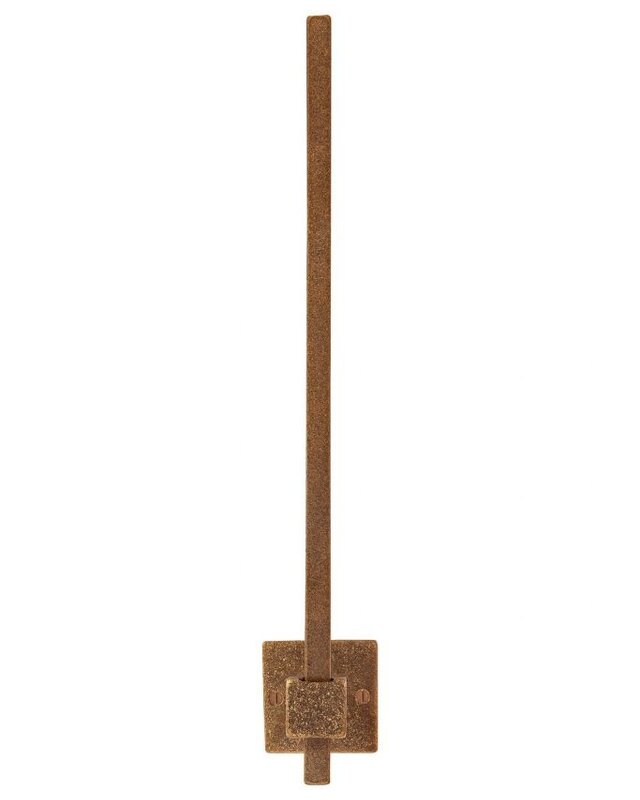 Dauby STUK HOUDER ENKEL Q RUW BRONS (RB) 370mm RECHTS/RIGHT