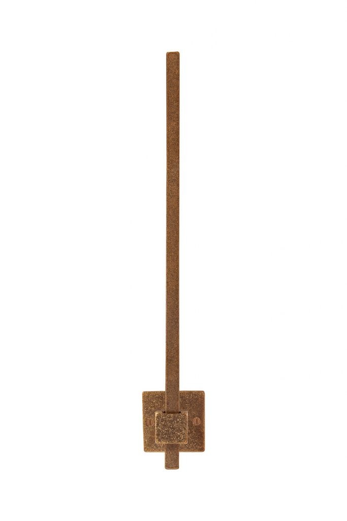 Dauby STUK HOUDER ENKEL Q RUW BRONS (RB) 370mm RECHTS/RIGHT