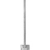 Dauby STUK HOUDER ENKEL Q MAT WIT BRONS (WBS) 370mm RECHTS/RIGHT Dauby STUK HOUDER ENKEL Q MAT WIT BRONS (WBS) 370mm RECHTS/RIGHT