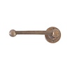 STUK HOUDER ENKEL RUW BRONS (RB) 150mm “Links/Left”