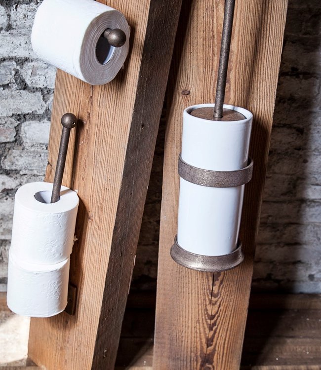 Dauby STUK HOUDER ENKEL RUW BRONS (RB) 150mm “Links/Left”