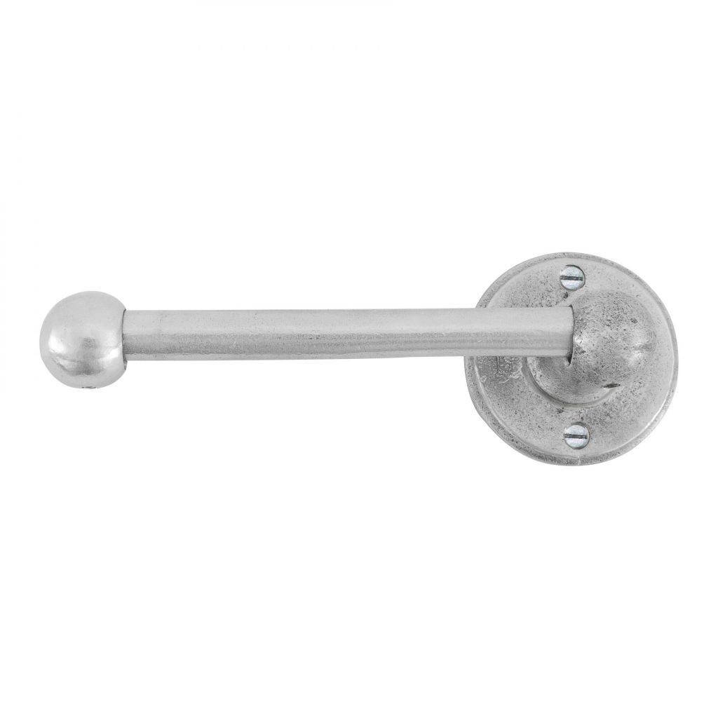 Dauby STUK HOUDER ENKEL MAT WIT BRONS (WBS) 150mm ‘Links/Left”