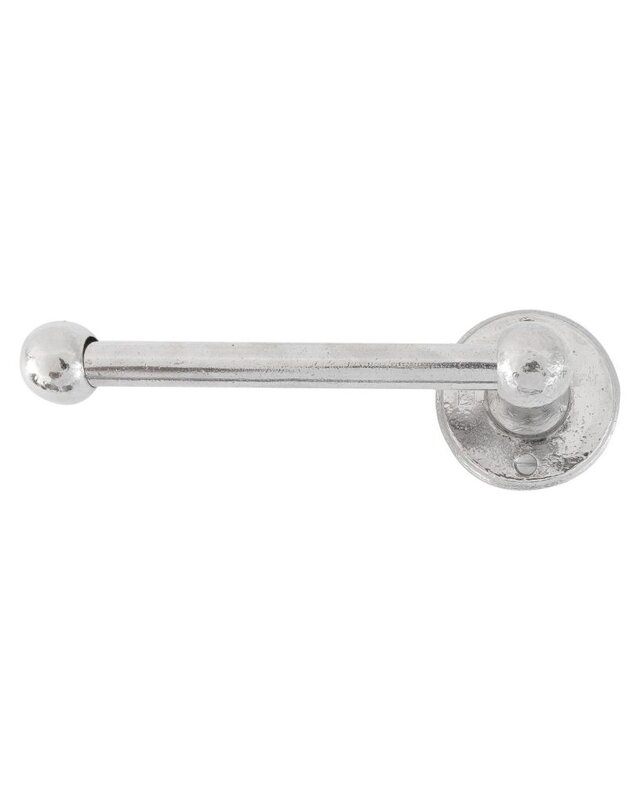 Dauby STUK HOUDER ENKEL WIT BRONS (WB) 150mm ‘Links/Left”