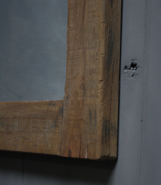 Rene Houtman Toilet Spiegel 75 x 45 cm Oud Teak Hout