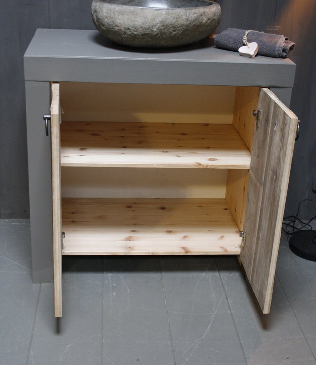 Rene Houtman Landelijk Badmeubel Stockholm L90 tot 120 cm