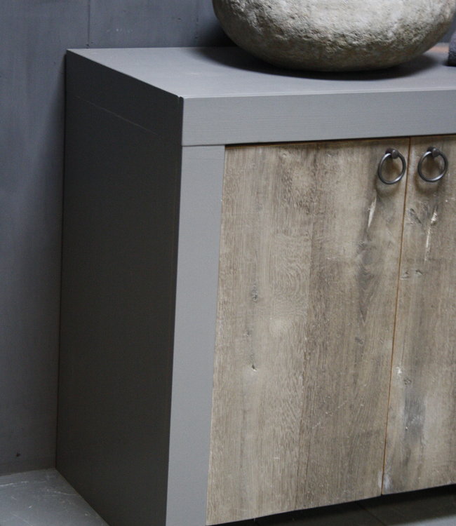 Rene Houtman Landelijk Badmeubel Stockholm L90 tot 120 cm