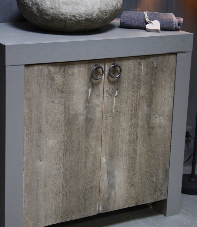 Rene Houtman Landelijk Badmeubel Stockholm L90 tot 120 cm