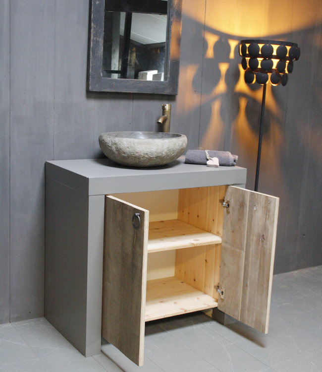 Rene Houtman Landelijk Badmeubel Stockholm L90 tot 120 cm