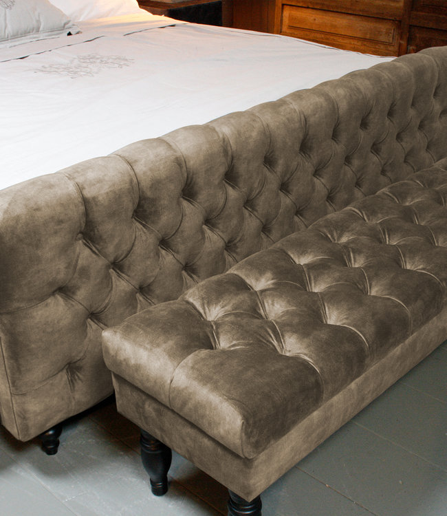 Rene Houtman Darlton Adore Ledikant Gecapitonneerd Beige