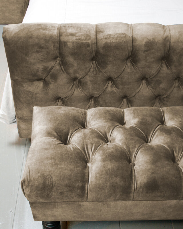 Rene Houtman Darlton Adore Ledikant Gecapitonneerd Beige