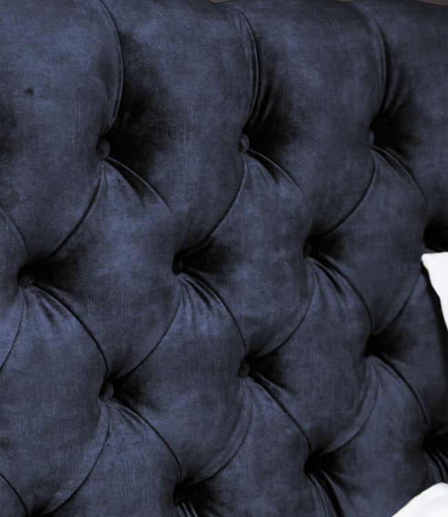 Rene Houtman Darlton Adore Ledikant Gecapitonneerd Indigo