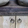 Rene Houtman Badkamermeubel Kelsey 120 cm - Lades en deurtjes - Oude wagondelen & kaasplanken Rene Houtman Badkamermeubel Kelsey 120 cm - Lades en deurtjes - Oude wagondelen & kaasplanken