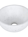 Differnz Differnz Ruz waskom 25 x 25 x 11.5 cm marmer