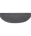 Differnz Ravano waskom rond 40 x 40 x 12 cm donkergrijs