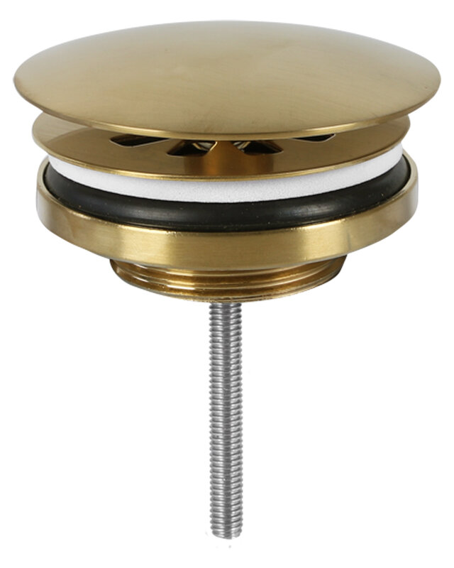 Differnz Differnz afvoerplug always open mat goud 72mm