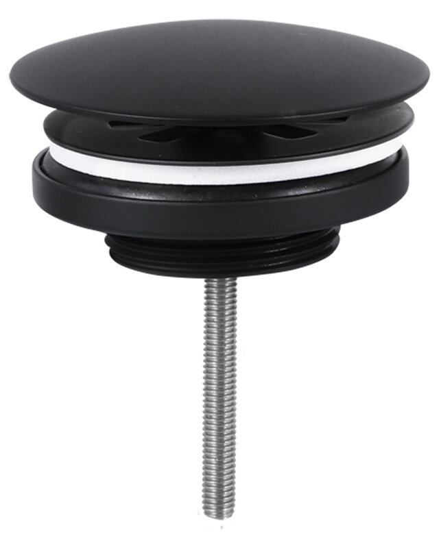 Differnz Differnz afvoerplug always open mat zwart 72mm
